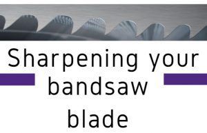 Sharpen Bandsaw Blades